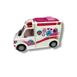Mattel Barbie Transforming Ambulance Car Clinic Vehicle